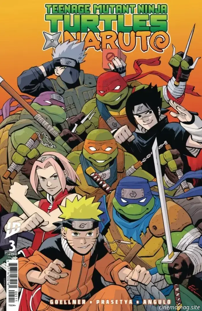 Teenage Mutant Ninja Turtles x Naruto #3 - Comic Book Sneak Peek