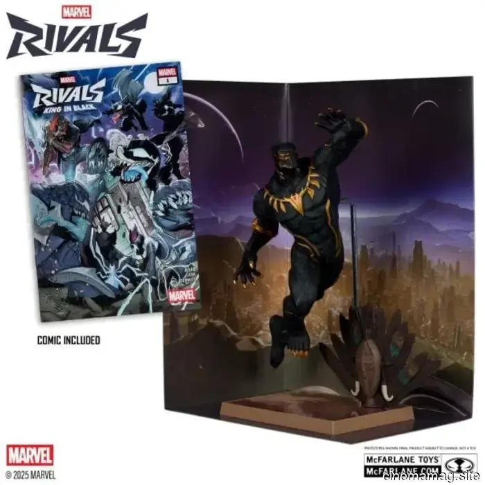 Mr. Fantastic e Black Panther si uniscono alla collezione Marvel Rivals di McFarlane Toys
