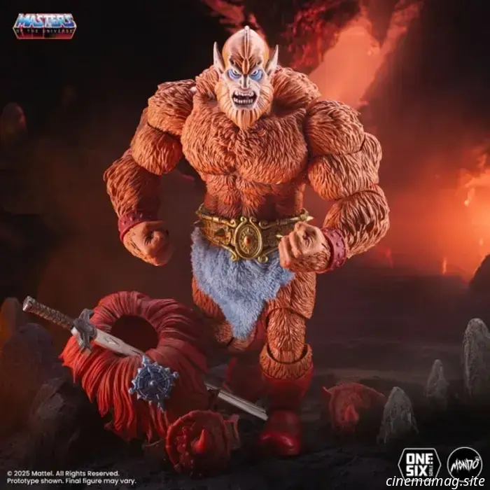 Il classico Beast Man arriva nella collezione Masters of the Universe sesta scala di Mondo