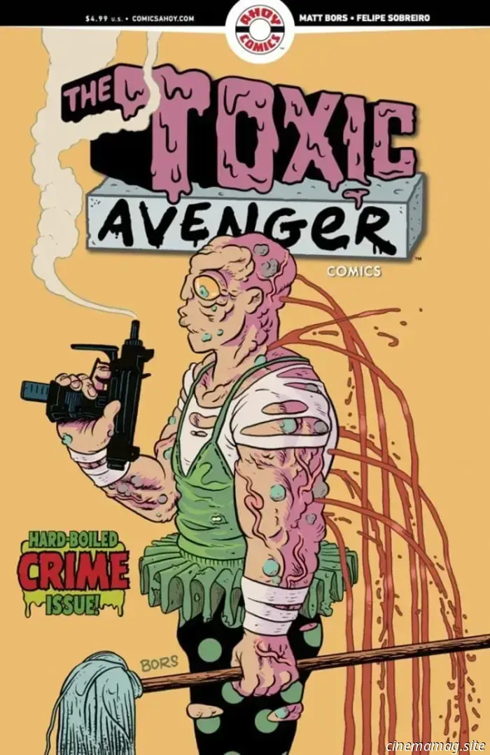 Sneak peek of The Toxic Avenger Comics #2