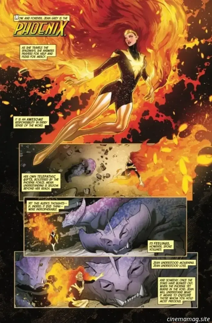 Anteprima del fumetto-Dimensione gigante Dark Phoenix Saga #1