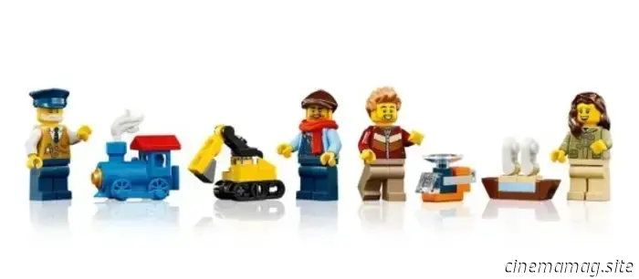Наборы LEGO Family Christmas Tree и Winter Village Holiday Express Train появятся в октябре
