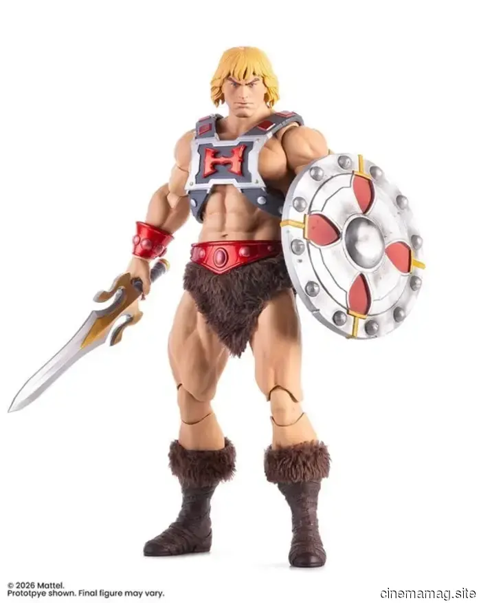 Mondo presenta a He-Man 2.0 en su colección de figuras de sexta escala de Masters of the Universe.