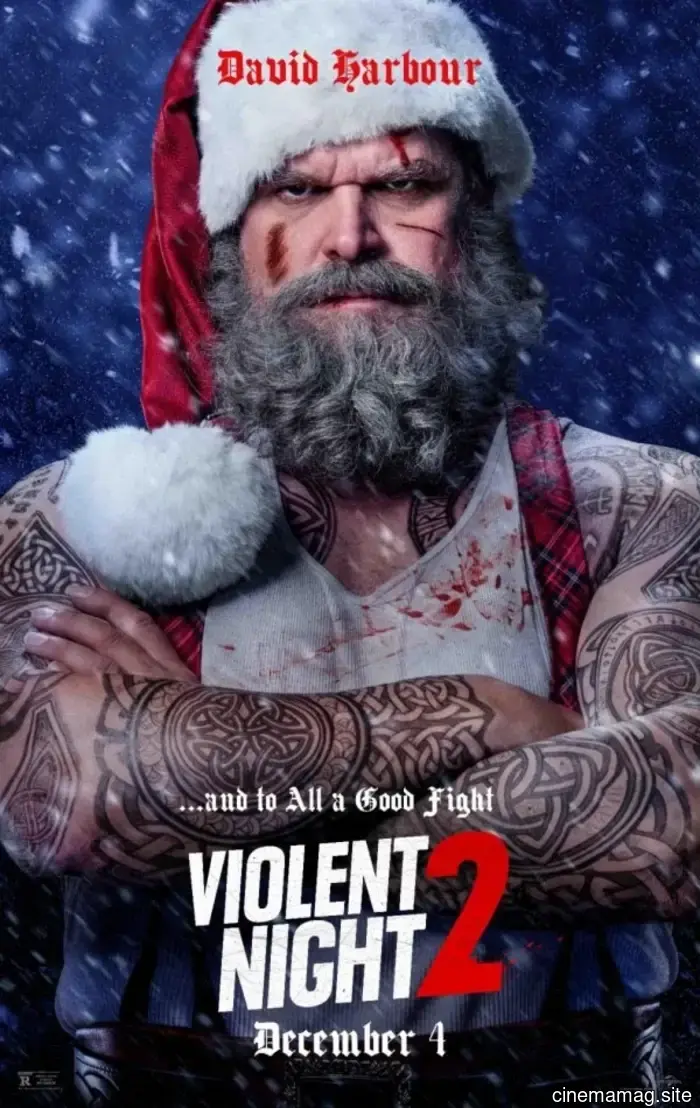 David Harbour’s Santa Claus returns to action in the trailer for Violent Night 2.