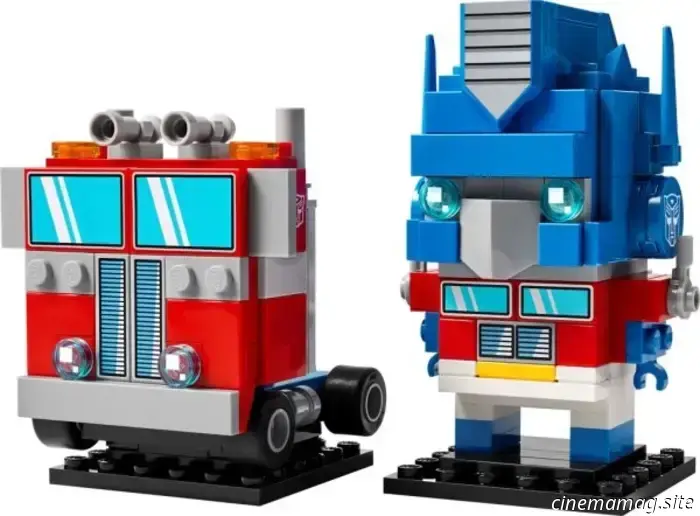 LEGO выпускает трансформеров Оптимуса Прайма и Бамблби BrickHeadz