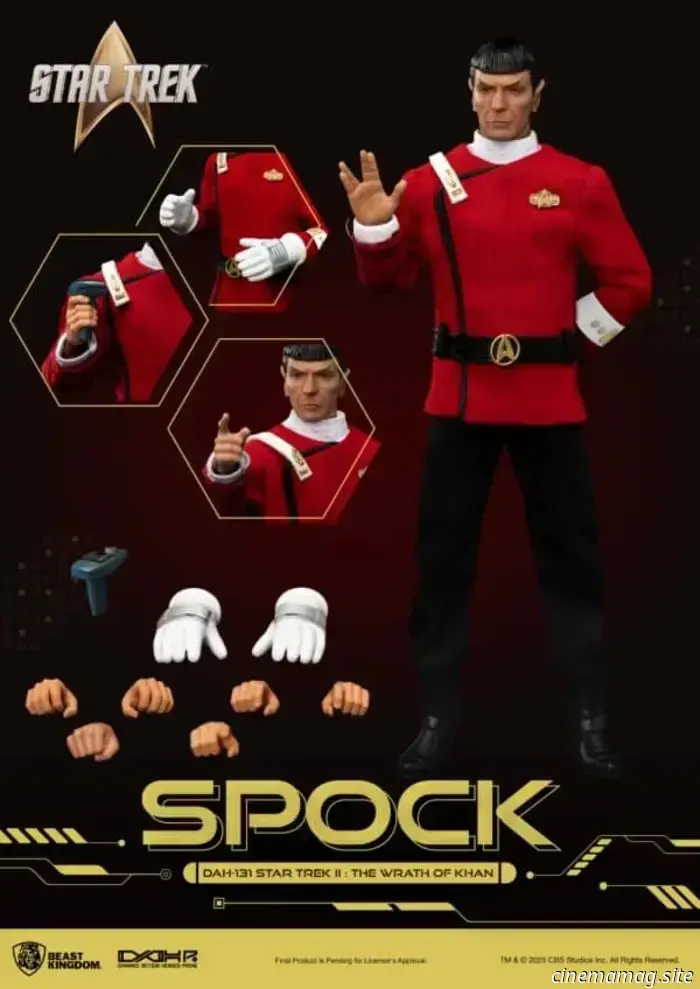 Спок и Пикар присоединяются к линейке динамичных фигурок Beast Kingdom Star Trek Dynamic 8ction Heroes.