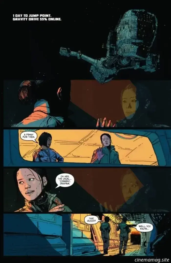 Event Horizon: Dark Descent #1 - anteprima di primo sguardo anticipa la serie a fumetti ufficiale prequel