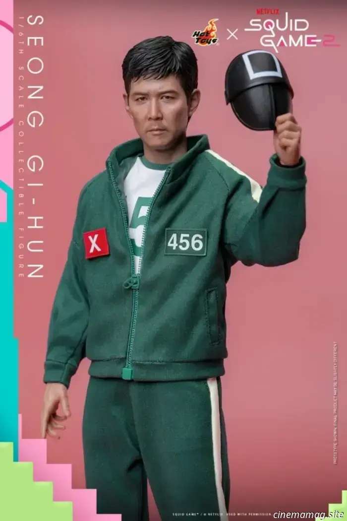 Seong Gi-hun, de Squid Game, recibe una figura a sexta escala de Hot Toys