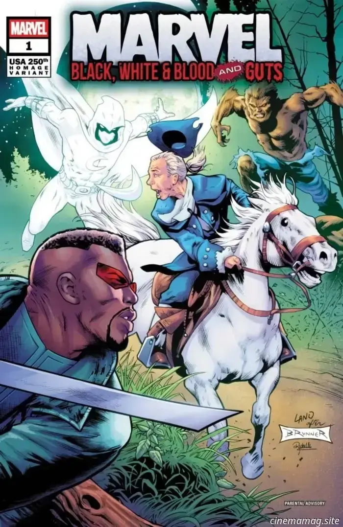 Comic Book Sneak Peek – Marvel: Black, White & Blood and Guts #1