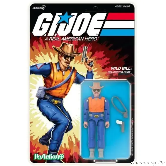 Reveals for Wave 3 of Super 7's G.I. Joe Reaction+ feature Arctic Cobra Commander and Cartoon Snake Eyes.