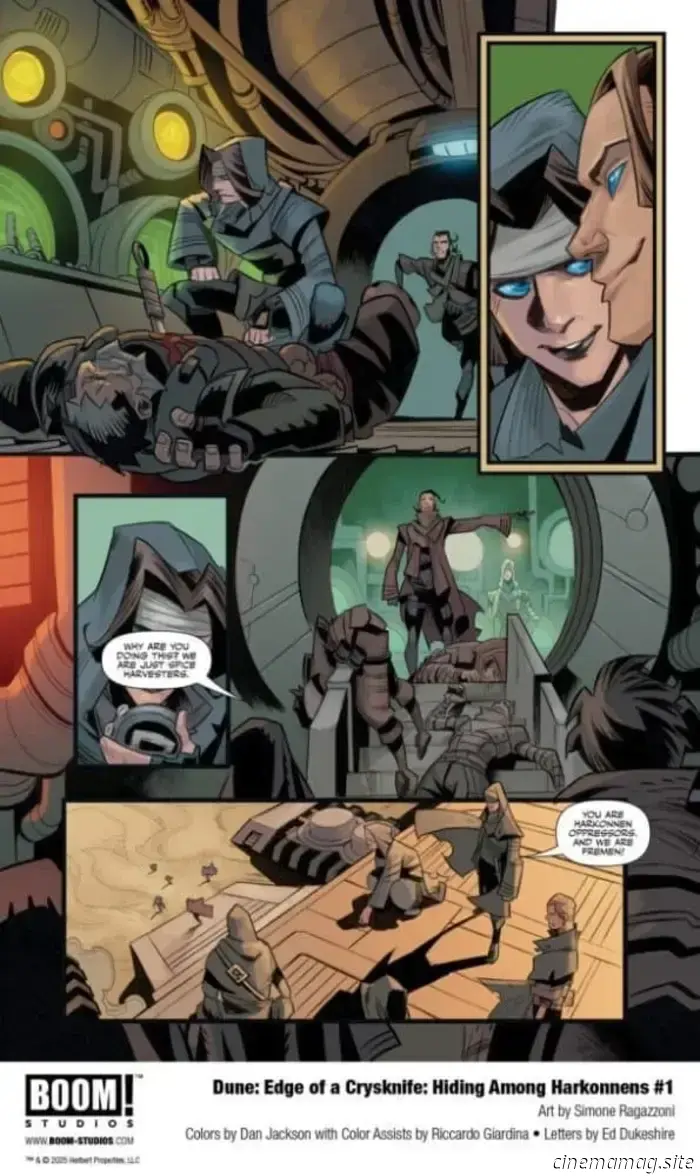 Dune: Al Limite di un Crysknife: Nascosti tra gli Harkonnen #1 - Anteprima del Fumetto