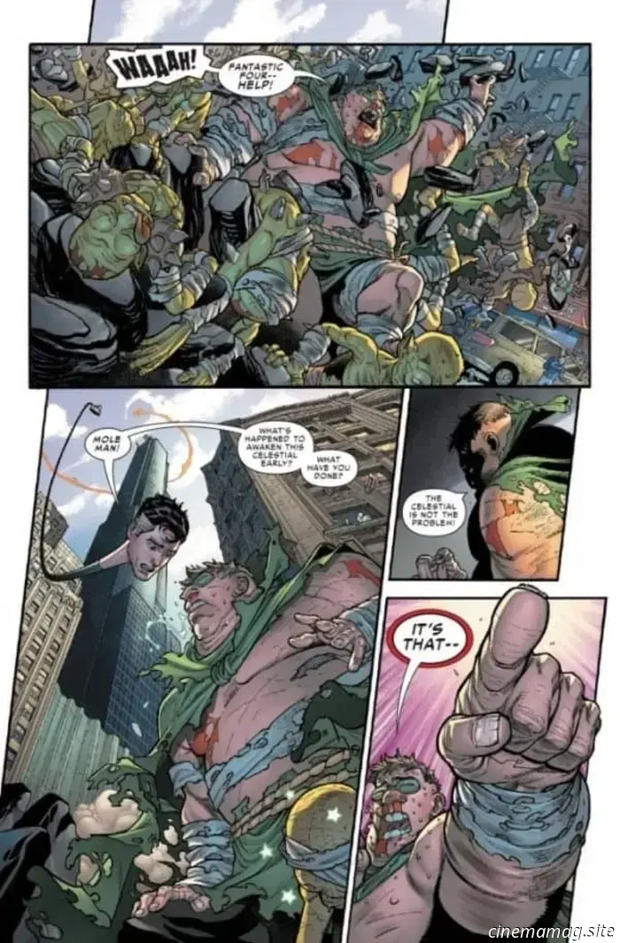 Godzilla Destroys the Marvel Universe #1 - Comic Book Sneak Peek