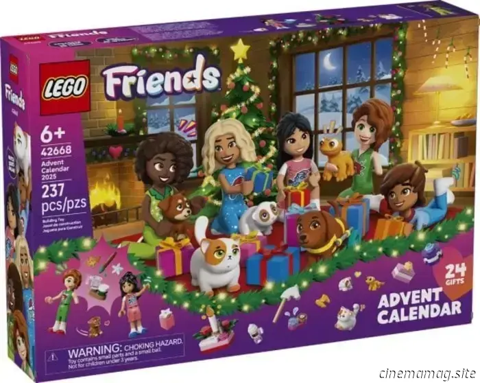 LEGO svela i suoi calendari dell'Avvento 2025.