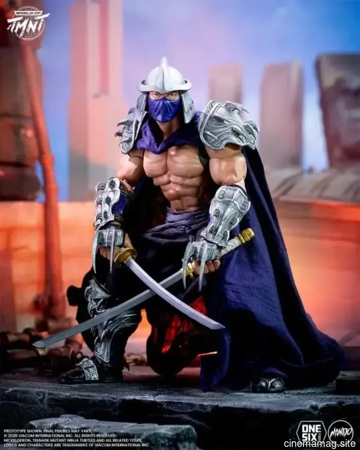 Mondo begins taking pre-orders for the sixth scale figure of Shredder from Teenage Mutant Ninja Turtles.