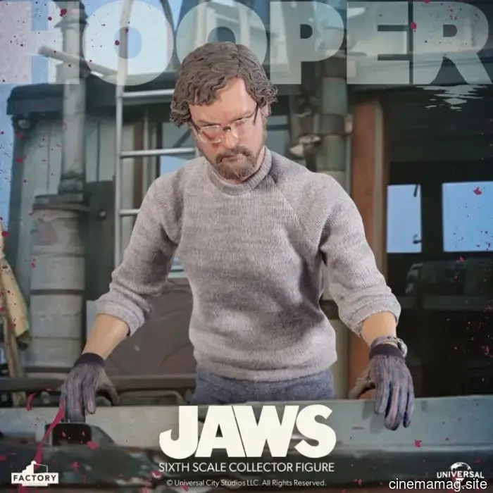 Quint e Hooper, figure in scala sei di Jaws svelate da Factory Entertainment