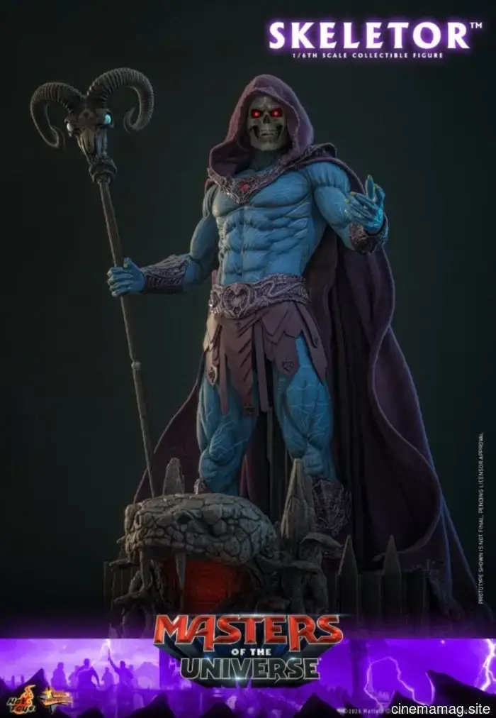 Hot Toys reveals sixth scale figures of He-Man and Skeletor from Masters of the Universe.