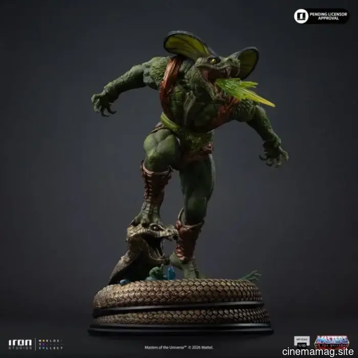 Кобра Хан присоединяется к коллекции Art Scale Masters of the Universe от Iron Studios с новой статуей