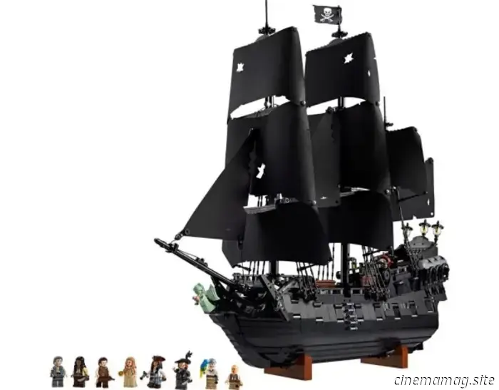 LEGO rivisita Pirati dei Caraibi per il set LEGO Icons della nave pirata del Capitano Jack Sparrow.