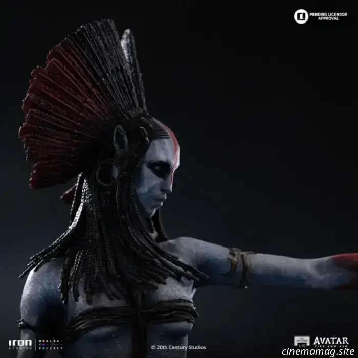 Аватар: Огонь и Пепел — коллекционные статуэтки Майлза Куарича и Варанга представлены Iron Studios.