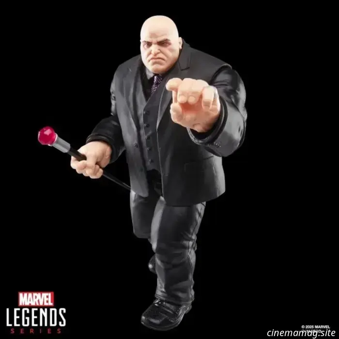 Hasbro has revealed the Gamerverse Kingpin action figure from the Marvel Legends Series.