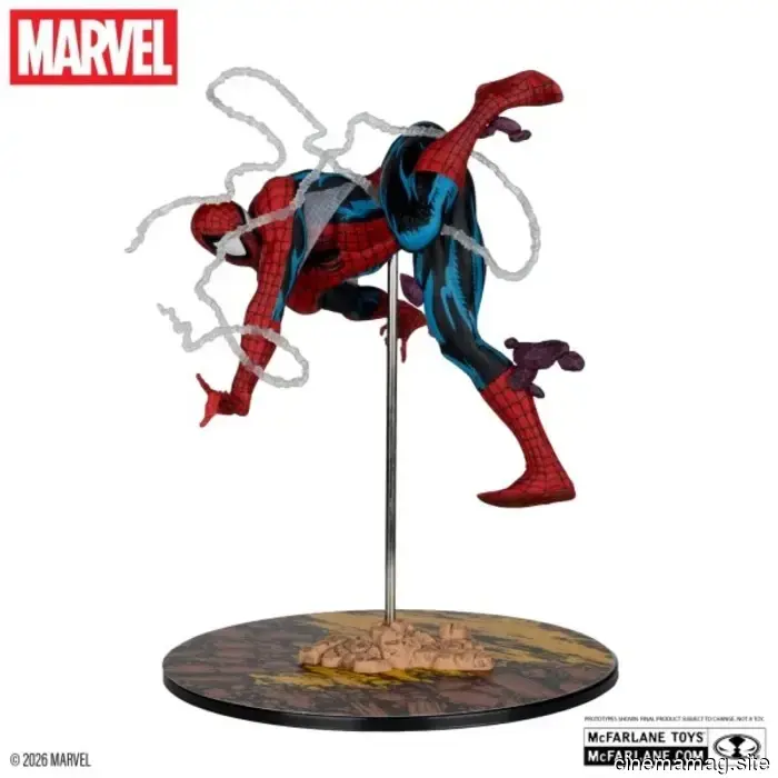 McFarlane Toys revela nuevas figuras coleccionables de Spider-Man, Escorpión y Hulk de Marvel Comics