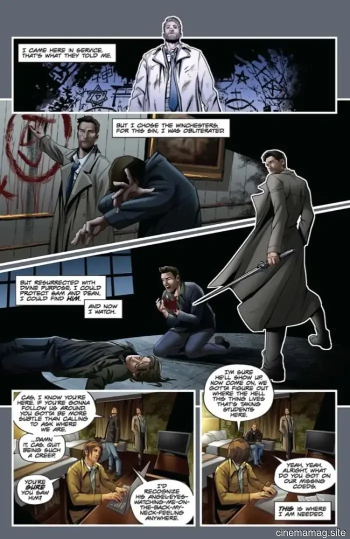 Comic Book Sneak Peek – Supernatural Special: Castiel #1