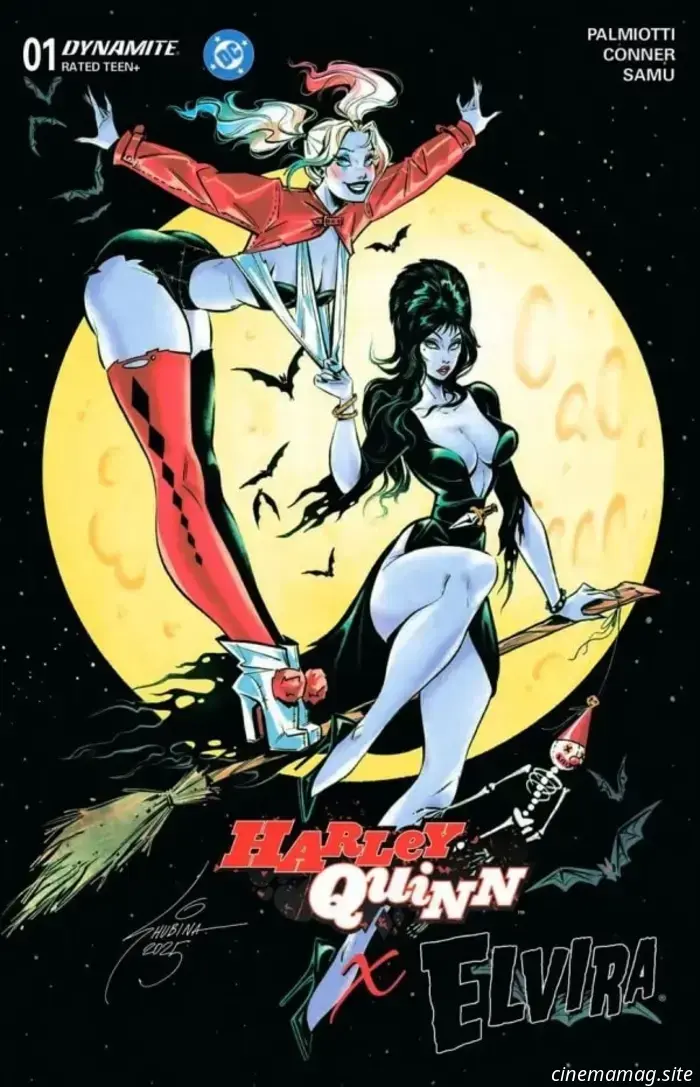 Vista previa del cómic – Harley Quinn X Elvira n.º 1
