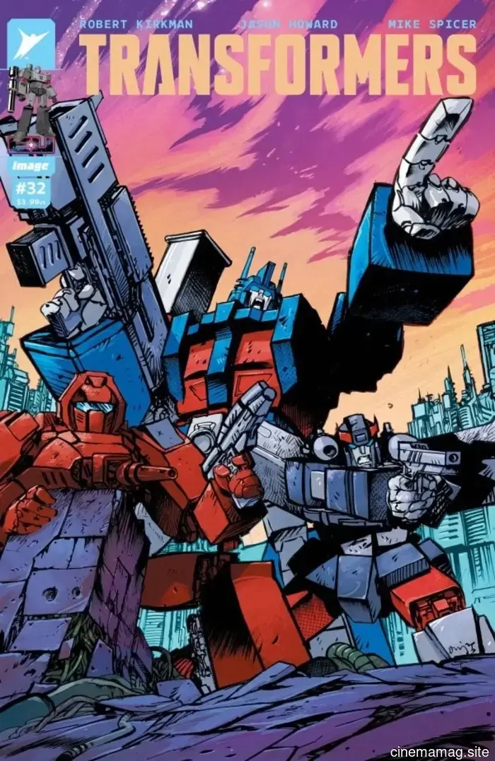 Vista previa del cómic – Transformers #32