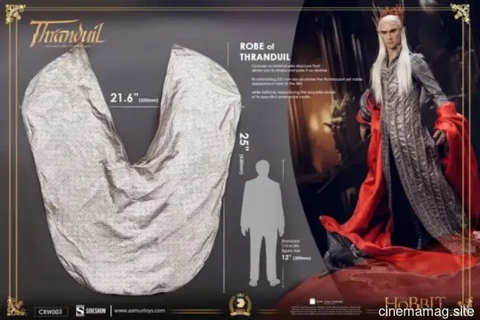 Asmus Toys presenta la figura coleccionable de Thranduil de Lee Pace de El Hobbit.