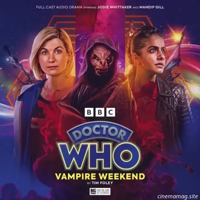 Jodie Whittaker and Mandip Gill are back in Doctor Who for a Vampire Weekend with Big Finish.
