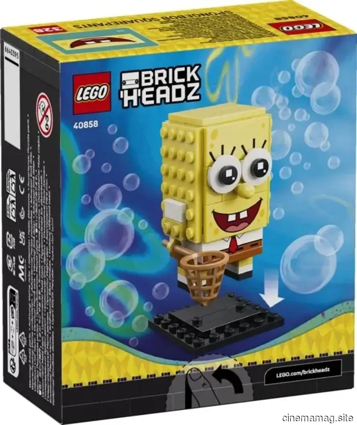 LEGO revela el set de Bikini Bottom de SpongeBob SquarePants y la figura de BrickHeadz