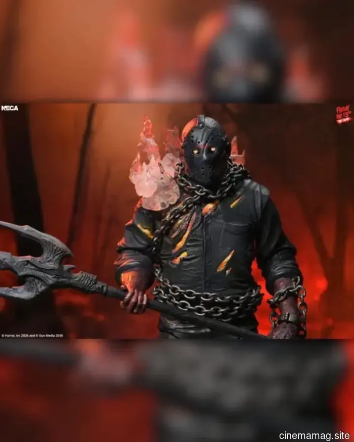Пятница, 13-е: Ultimate Savini Jason фигурка действия из игры, выпущенная NECA