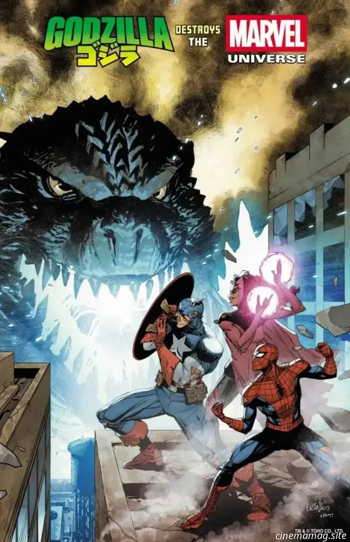 Godzilla Destroys the Marvel Universe #1 - Comic Book Sneak Peek