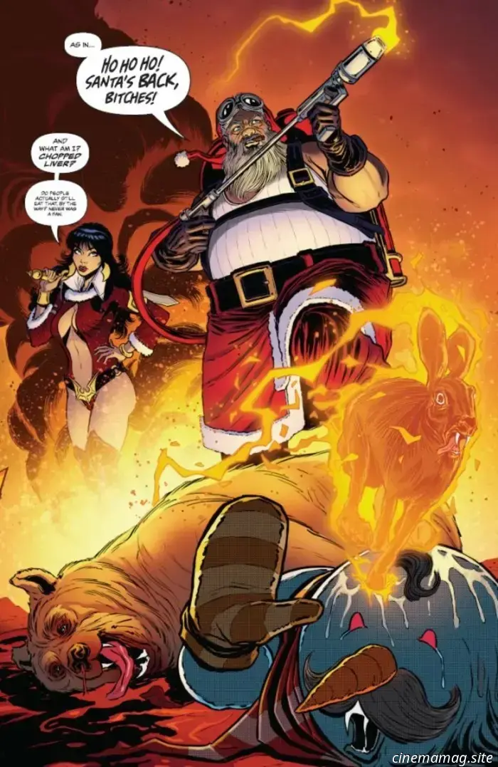 Avance del cómic – Vampirella Helliday 2025 Especial