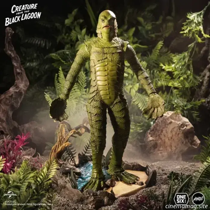 Criatura de Mondo de la Laguna Negra Figura de sexta escala Gill-Man