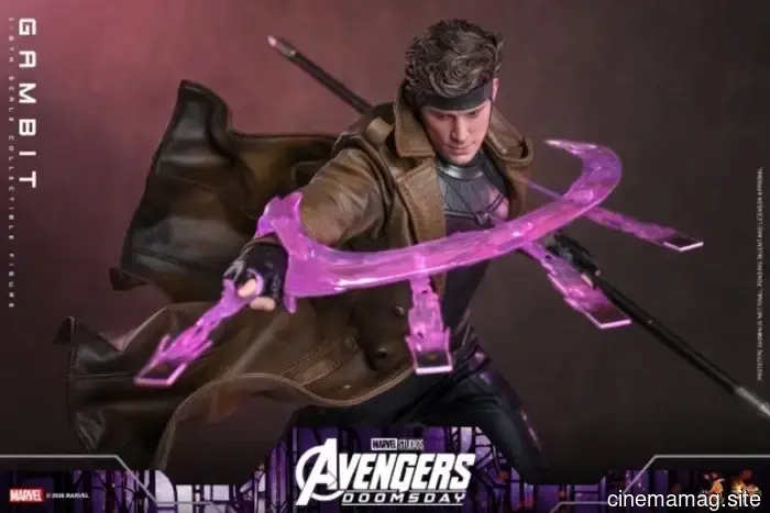 Channing Tatum's Gambit is now part of Hot Toys' sixth scale action figure collection based on Avengers: Doomsday.