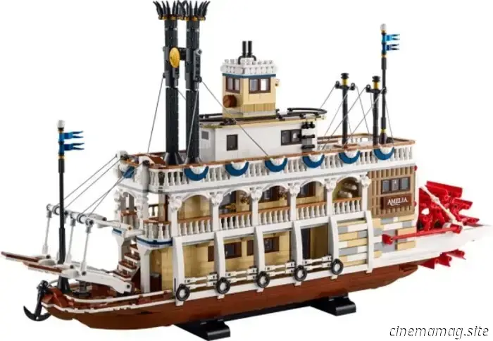 Barco de vapor fluvial LEGO Ideas zarpará este abril