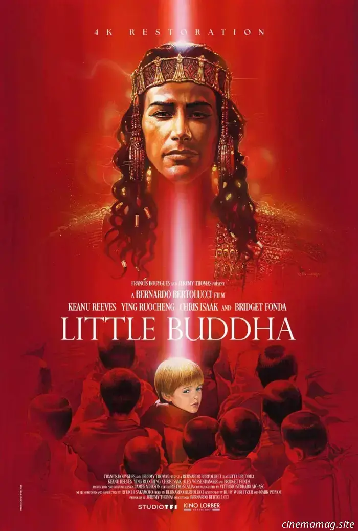 Keanu Reeves Busca la Paz en el Tráiler de Restauración en 4K del Pequeño Buda de Bernardo Bertolucci