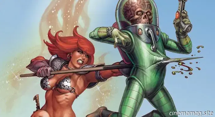 Red Sonja Attacks Mars #3 - Comic Book Sneak Peek