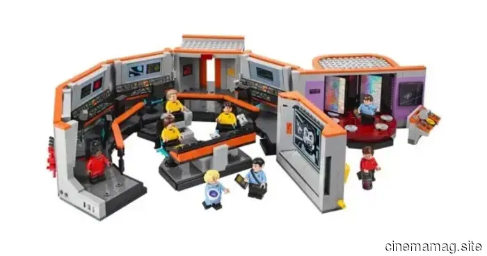 The LEGO Star Trek: U.S.S. Enterprise NCC-1701 Bridge set is set to be released in September.