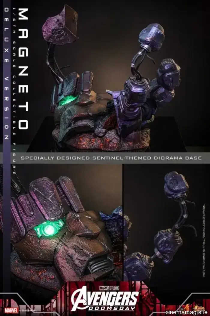 Hot Toys introduces the sixth scale figure of Magneto from Avengers: Doomsday.