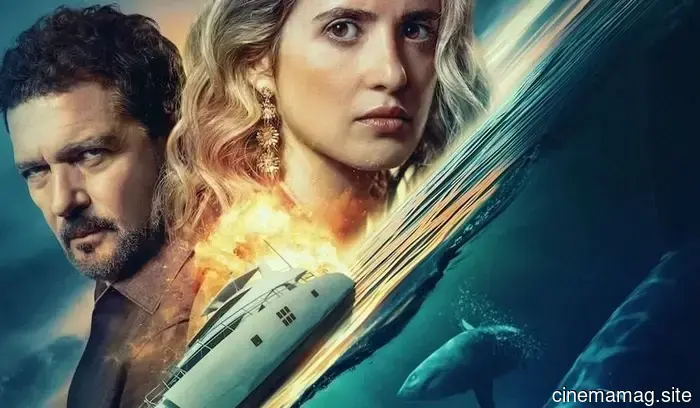 Tráiler de la película de suspenso sobre ataques de tiburones de Jesse V. Johnson, Above & Below, protagonizada por Antonio Banderas y Laura Marano.
