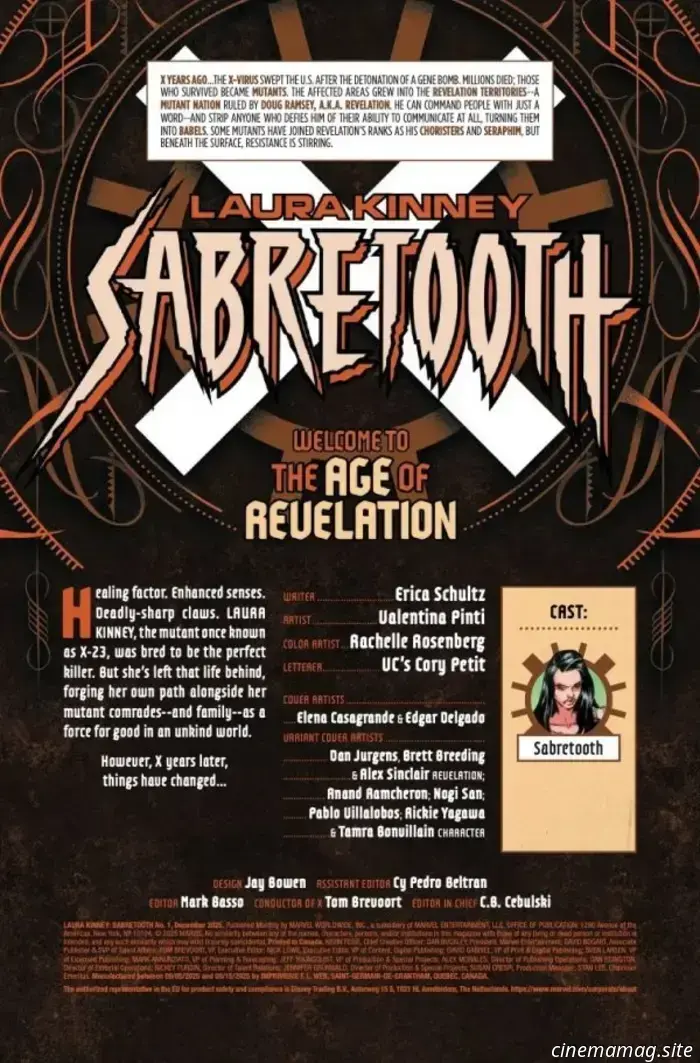 Anteprima del fumetto – Laura Kinney: Sabretooth n. 1