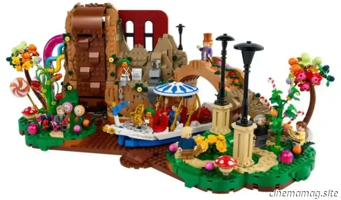 El set clásico de la película LEGO Ideas Willy Wonka & the Chocolate Factory se lanzará en septiembre.