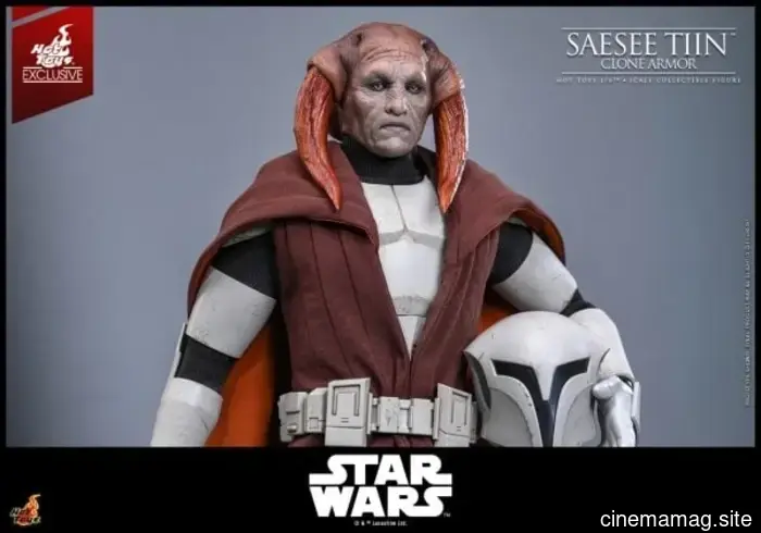 Hot Toys has revealed a sixth scale figure of Saesee Tiin and Clone Commando Sev from Star Wars: The Clone Wars.