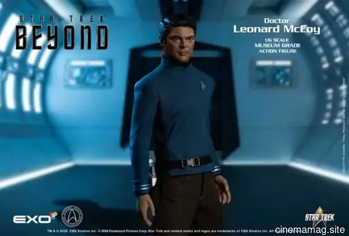 EXO-6 has unveiled the sixth scale figure of Dr. Leonard “Bones” McCoy from Star Trek Beyond.