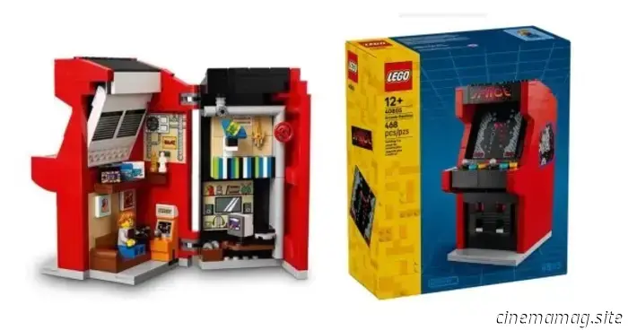 LEGO announces the launch of a new Arcade Cabinet set, set to be released in August.