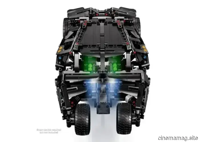 LEGO возвращается к Трилогии Темного Рыцаря с LEGO Technic Бэтмобилем Тумблером