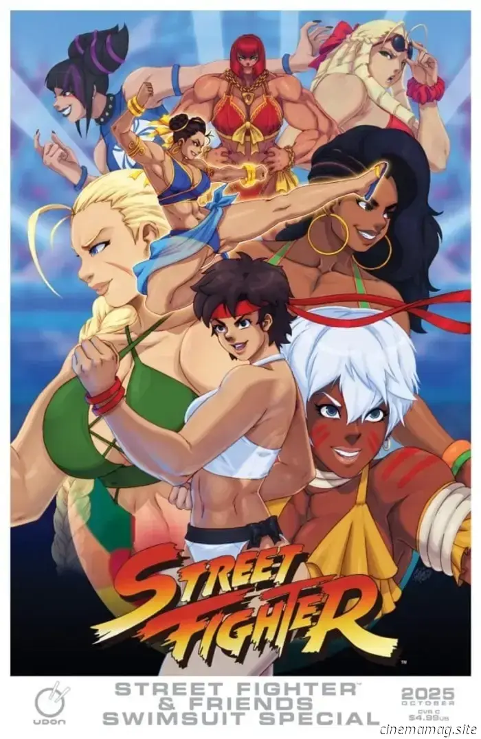 The 2025 Street Fighter and Friends Swimsuit Special is set to be released in October.