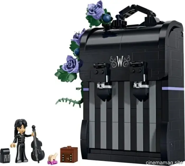 LEGO reveals new Wednesday Backpack and Nevermore Academy sets.